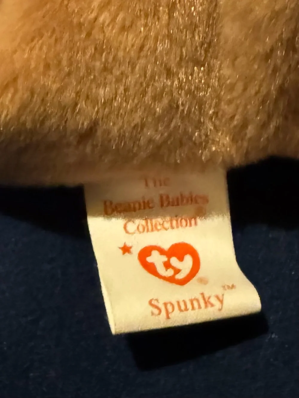 Ty Beanie Baby Spunky The Cocker Spaniel 1997 Retired